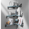 Floating Shelf Bracket Wall-mounted, Antique Wood Wall-mounted Shelf